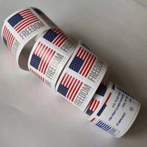 1000 usps forever stamps of 2023 Mail U.S.A. Flag Postage